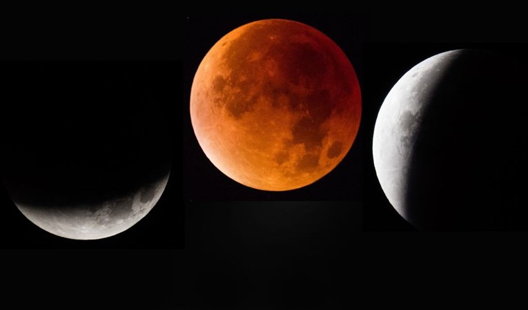The longest total lunar eclipse ever in the century witnessed by all nations around the world  Photo