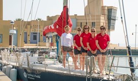 Maiden and its girls has finally arrived to our International Marina    Photo